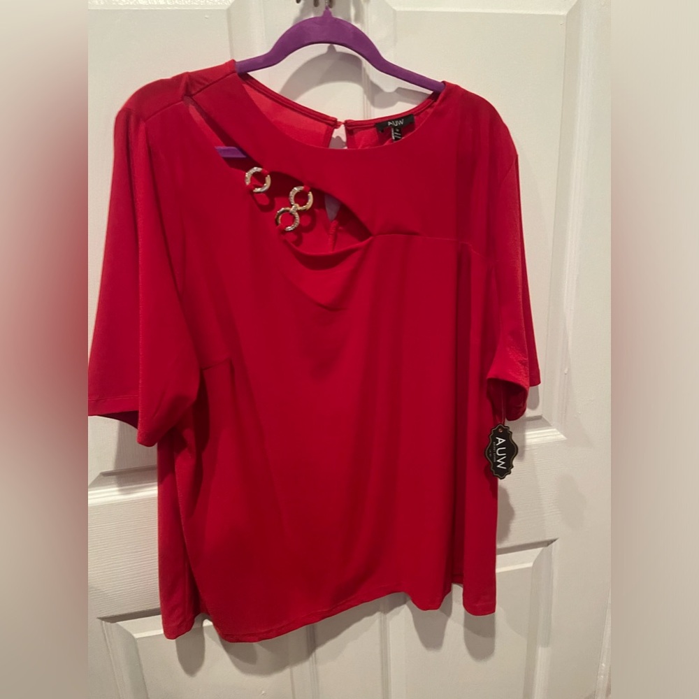 NWT Red blouse
